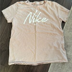 Nike Kids Light Pink Short Sleeve Tee